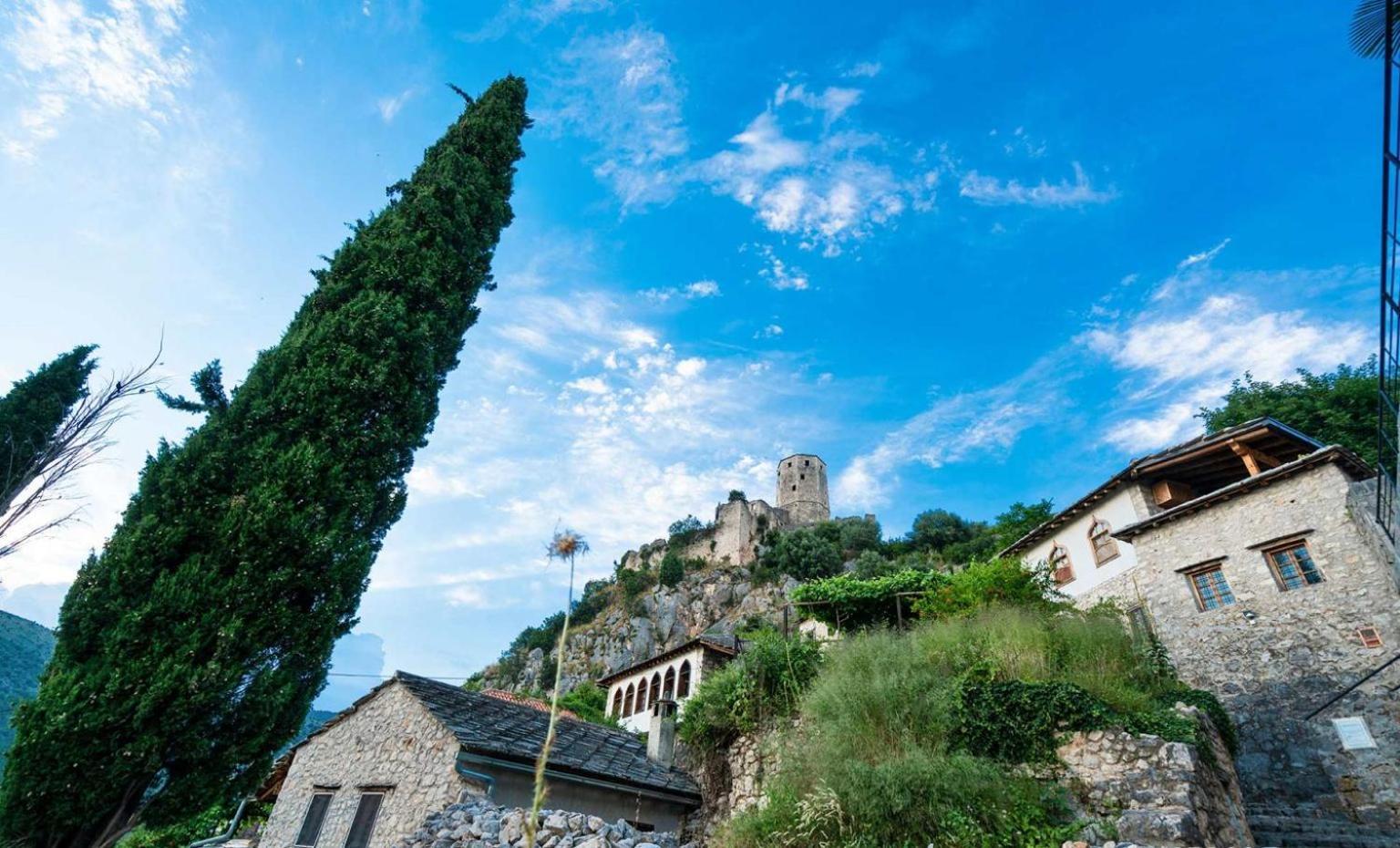 Villa Historic Pocitelj With Pool And Incredible Views On The River And Landmarks Exterior foto